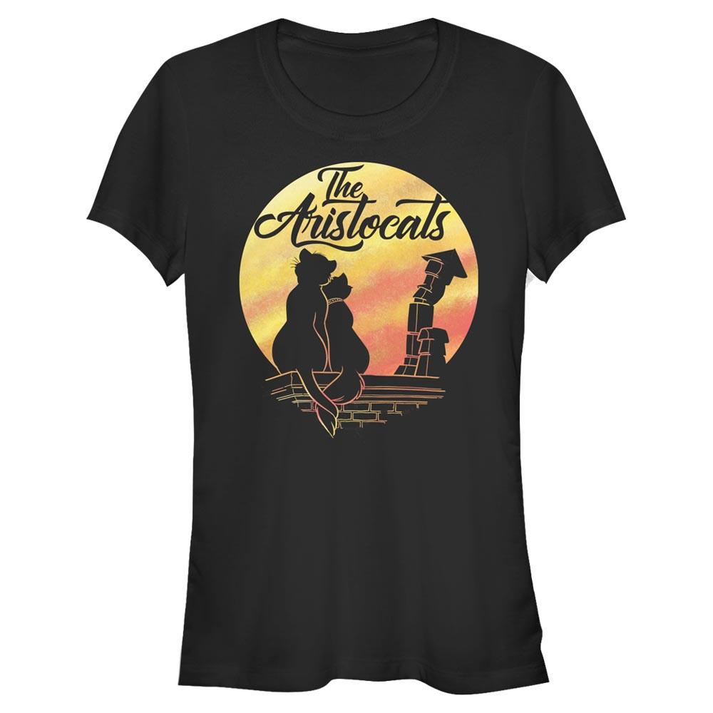 Artistocats - Moon Silhouette - Girlshirt