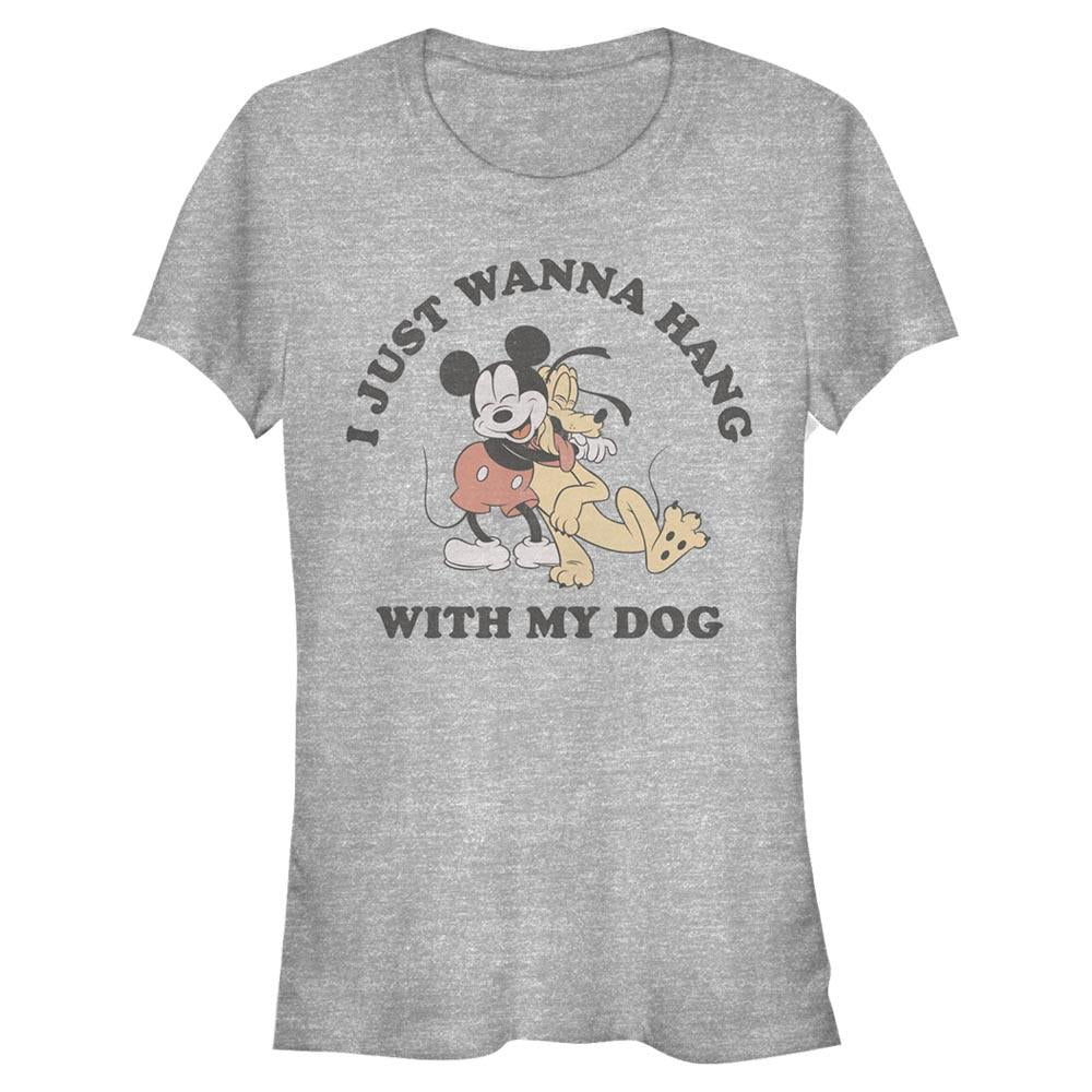 Mickey Mouse - Mickey Dog Fill Lover - Girlshirt