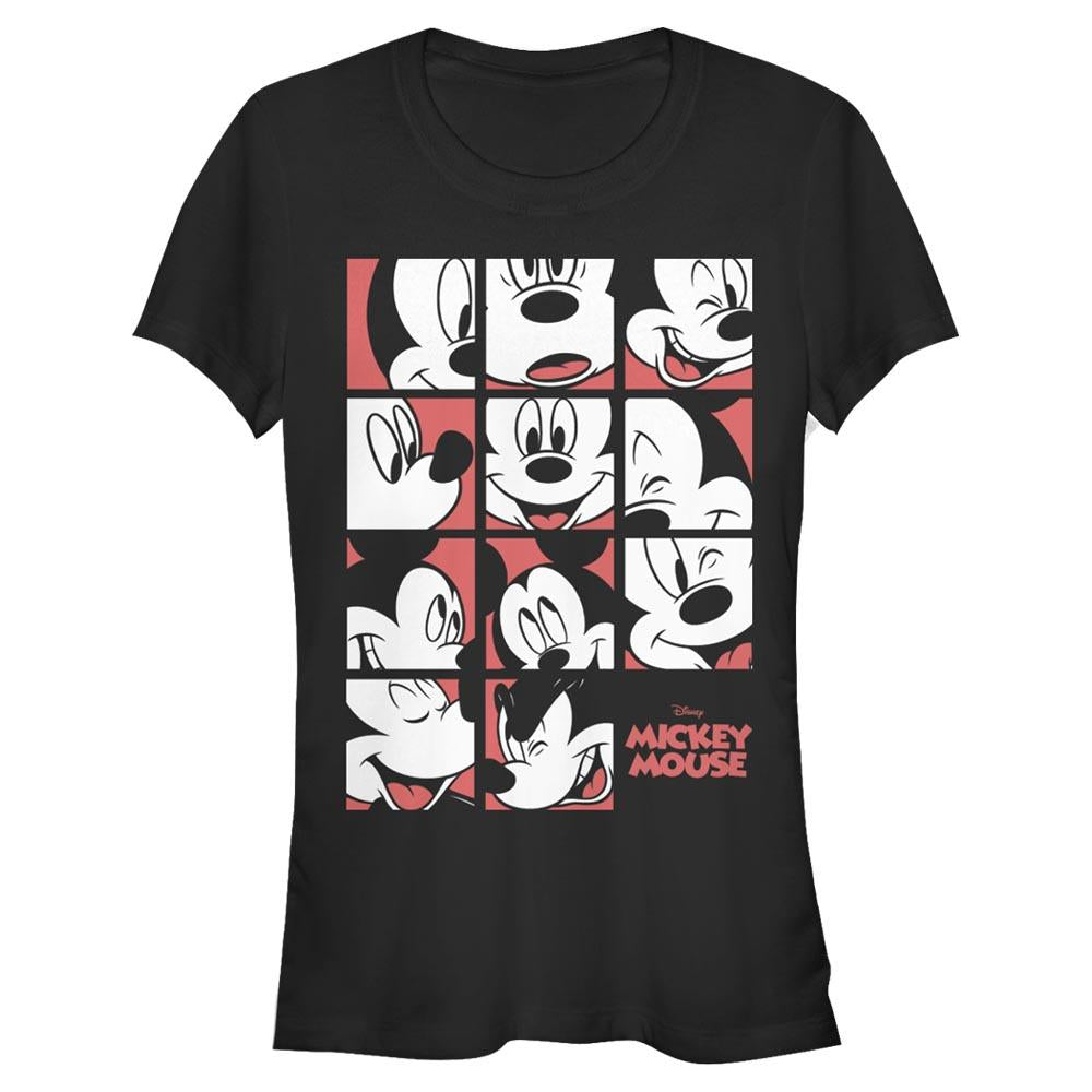 Mickey Mouse - Mickey Mouse Expression Grid - Girlshirt