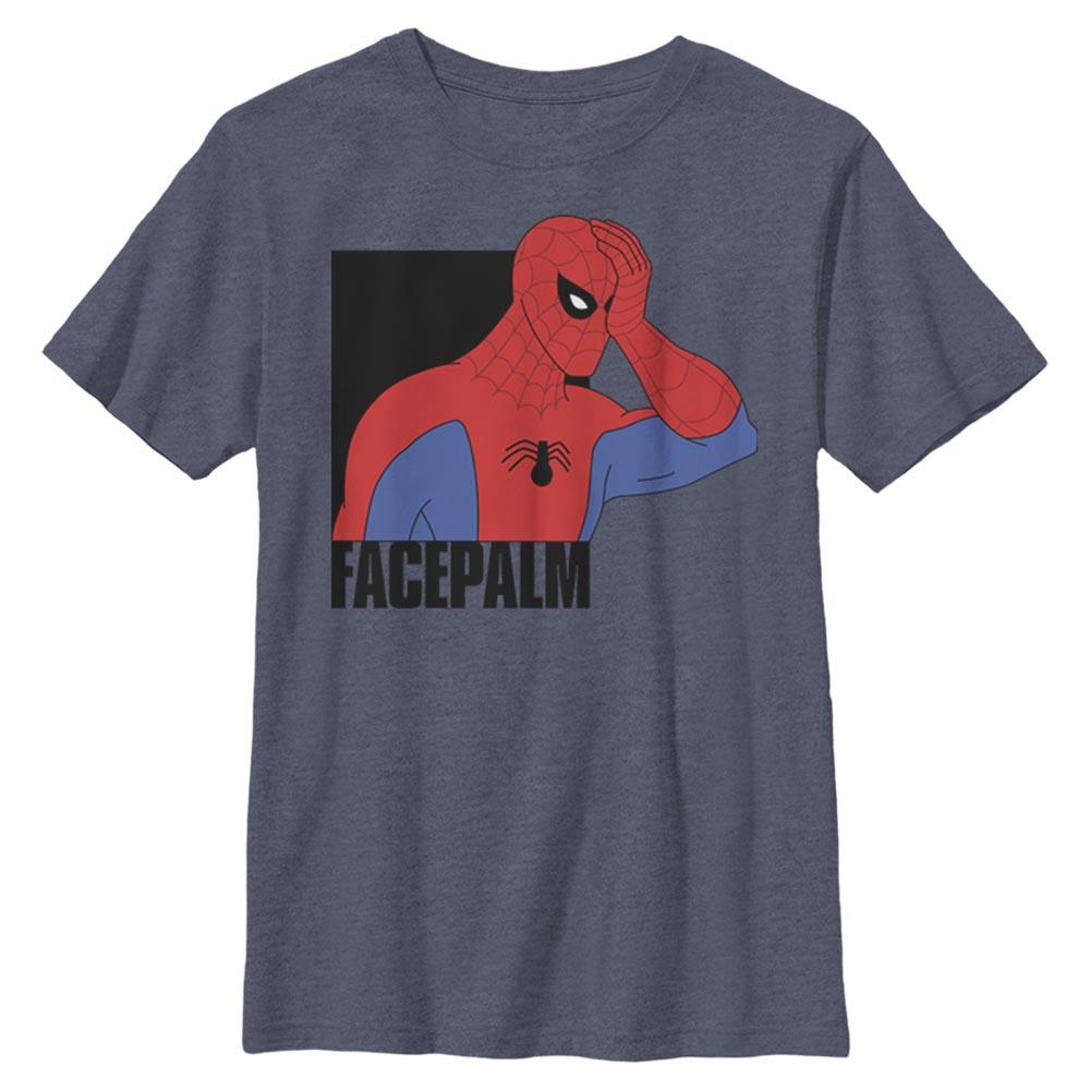 Spider-Man - Facepalm - Kinder-Shirt