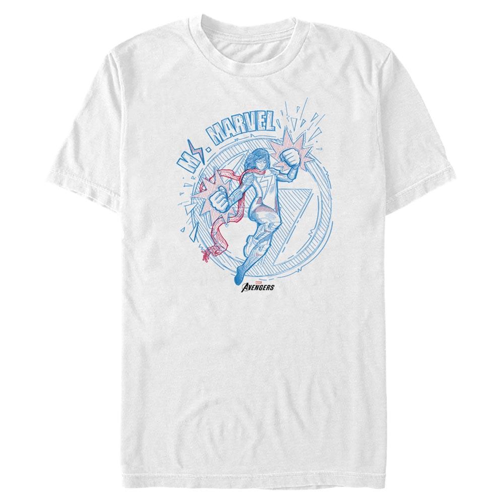 Ms. Marvel - Doodle Ms Marvel - T-Shirt
