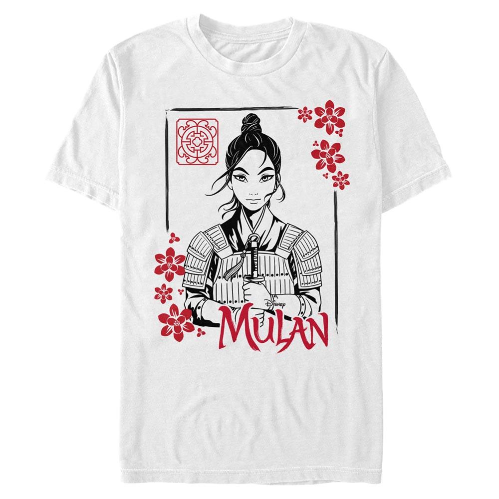 Mulan - Ink Line Mulan - T-Shirt