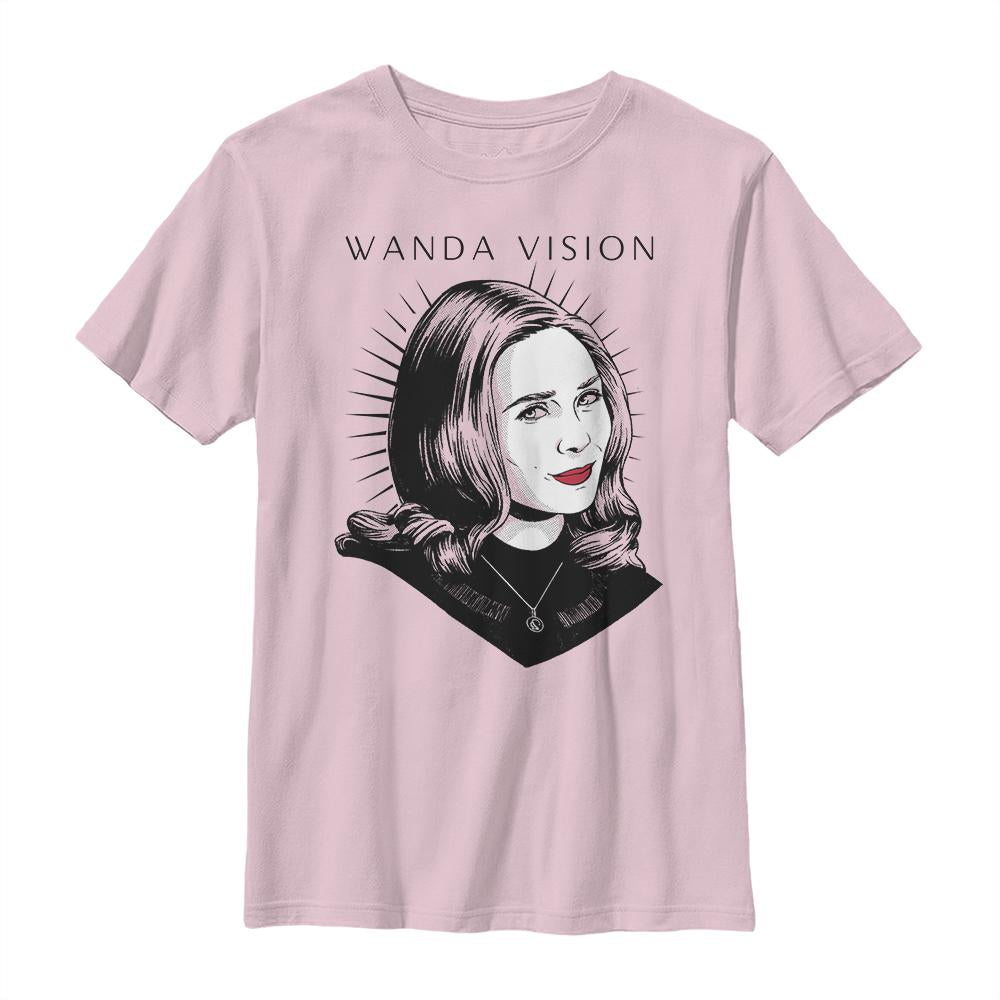 WandaVision - Red Highlight - Kinder-Shirt