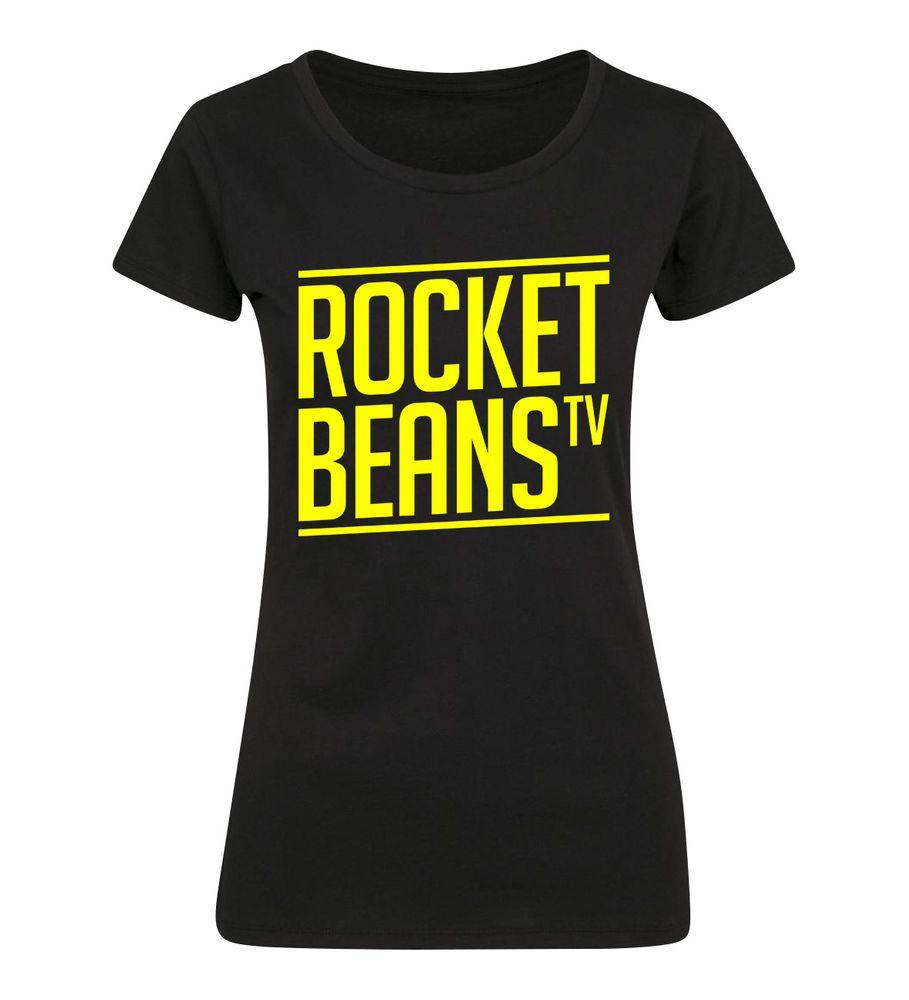 Rocket Beans TV - Slant Typo - Girlshirt | yvolve Shop