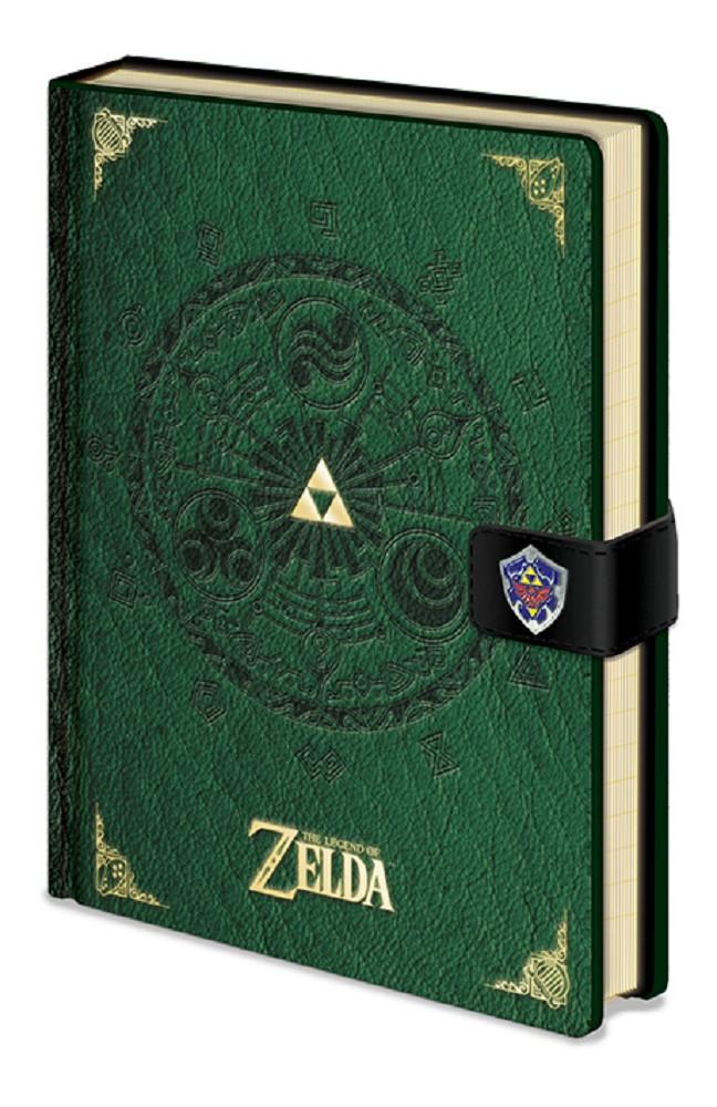 The Legend of Zelda - Green Triforce - Notizbuch
