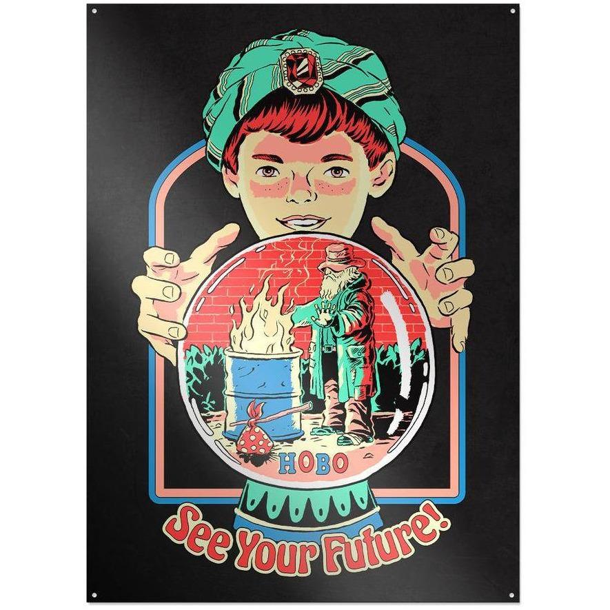 Steven Rhodes - See Your Future! - Metal sign