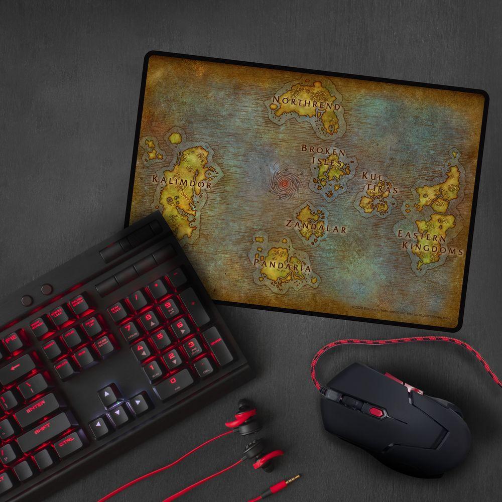 World of Warcraft - Map - XL mouse pad