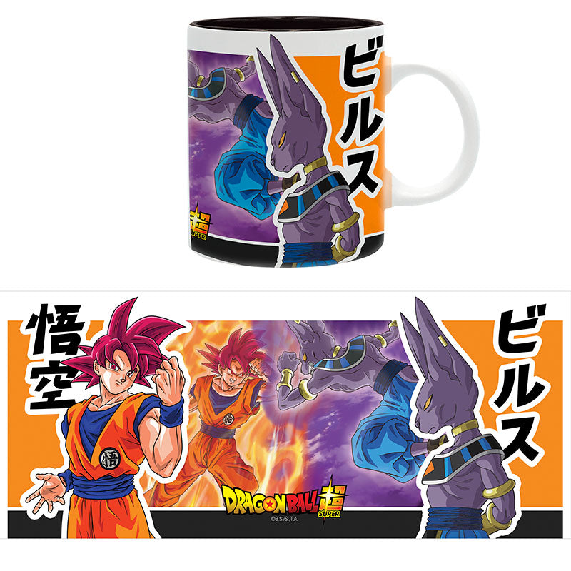 Dragon Ball - Beerus vs Goku - Tasse