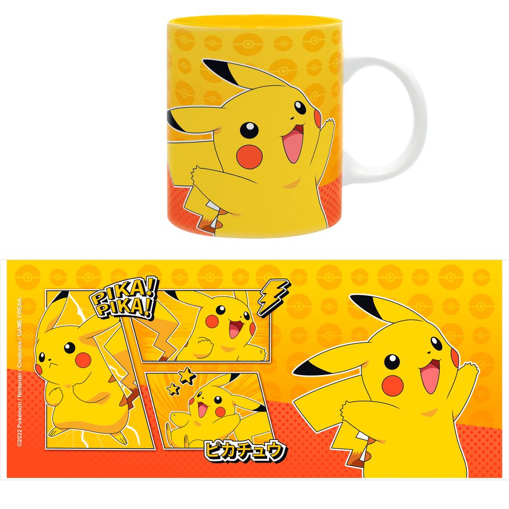 Pokemon - Comic Strip - Tasse