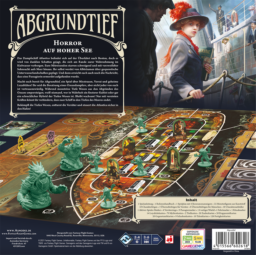 Abgrundtief - Brettspiel | Deutsch | yvolve Shop