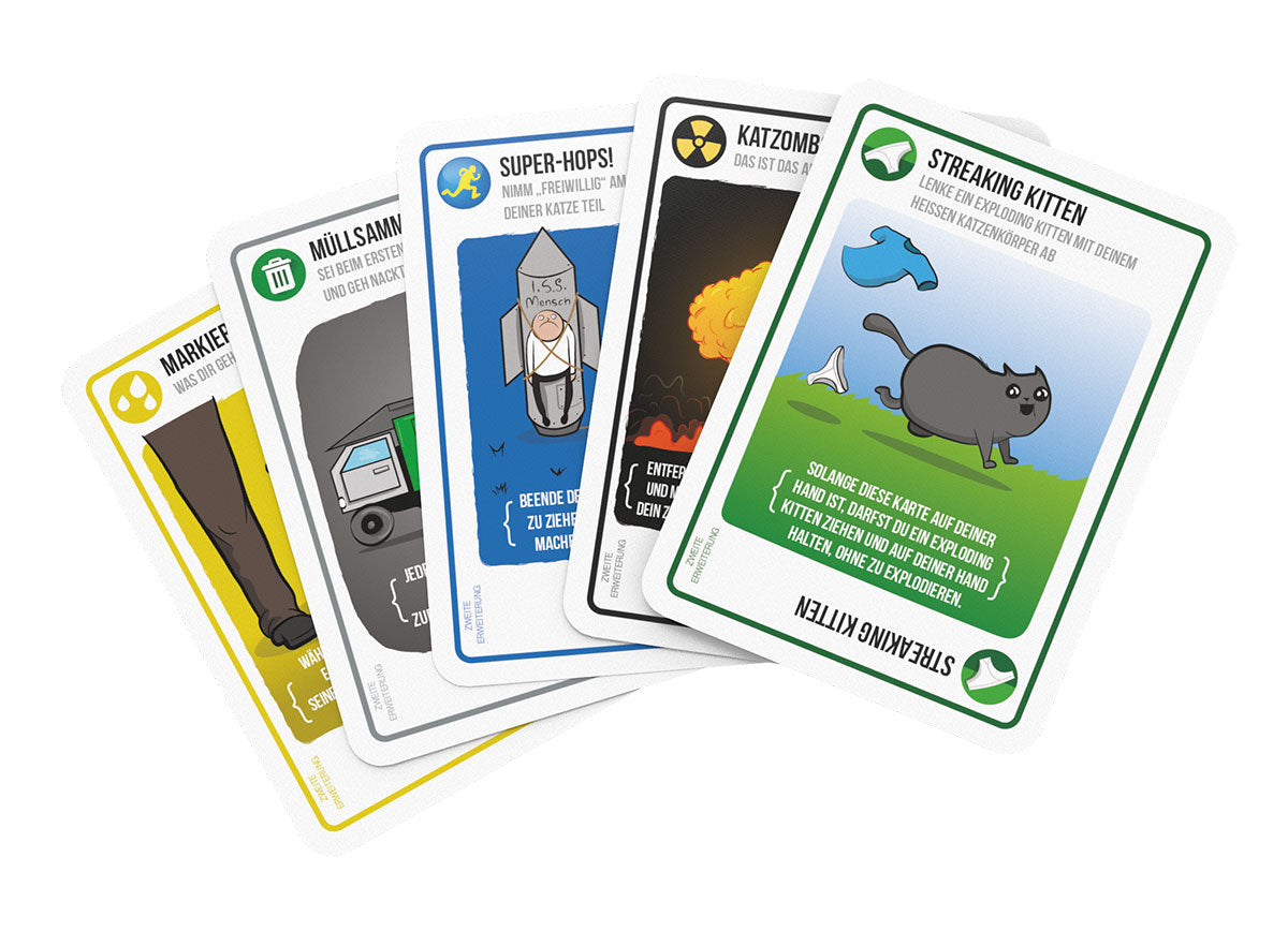 Exploding Kittens - Streaking Kittens - Erweiterung | yvolve Shop
