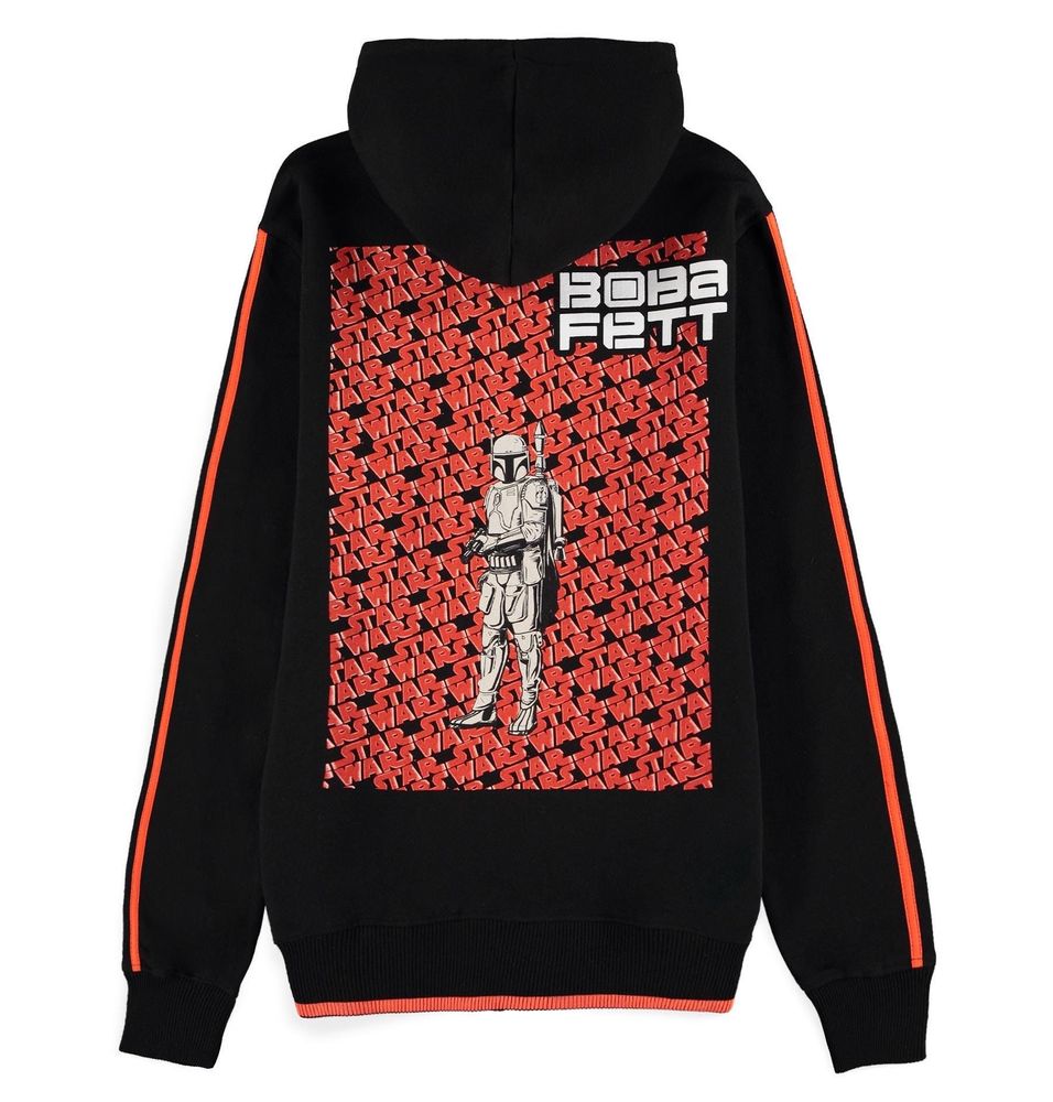 Star Wars: Boba Fett - Stripe - Zip-Hoodie