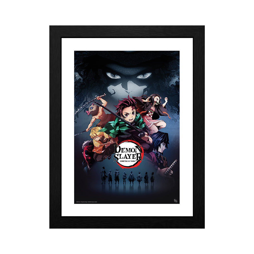 Demon Slayer - Slayer - Gerahmter Kunstdruck