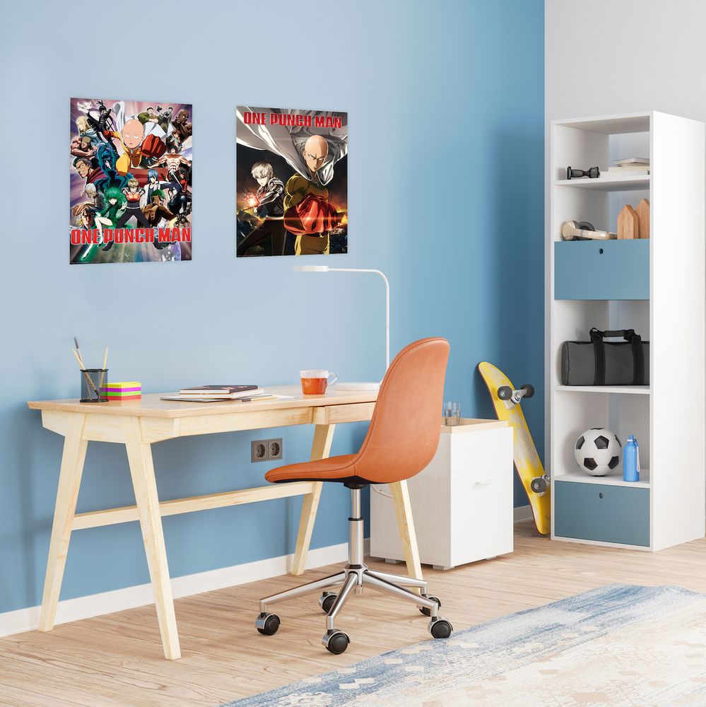 One Punch Man - Saitama & Genos - 2 Poster-Set