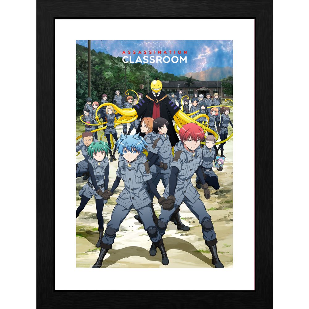 Assassination Classroom - 3-E Class - Gerahmter Kunstdruck