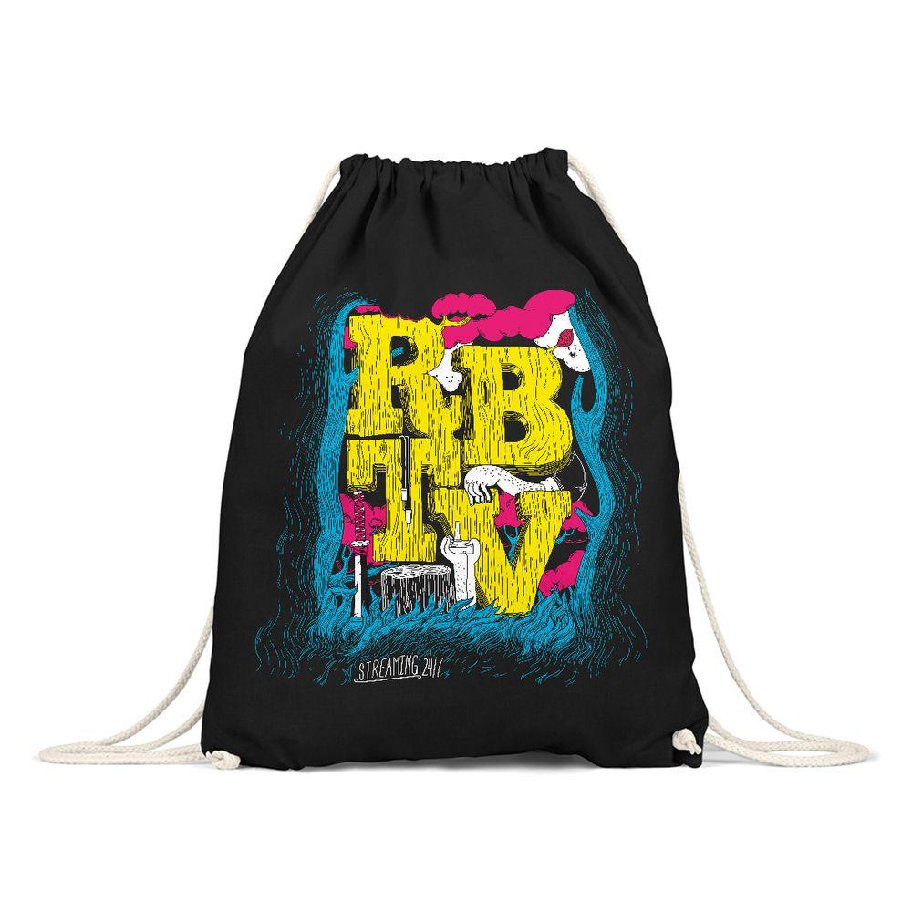 Rocket Beans TV - Wood - Turnbeutel | yvolve Shop