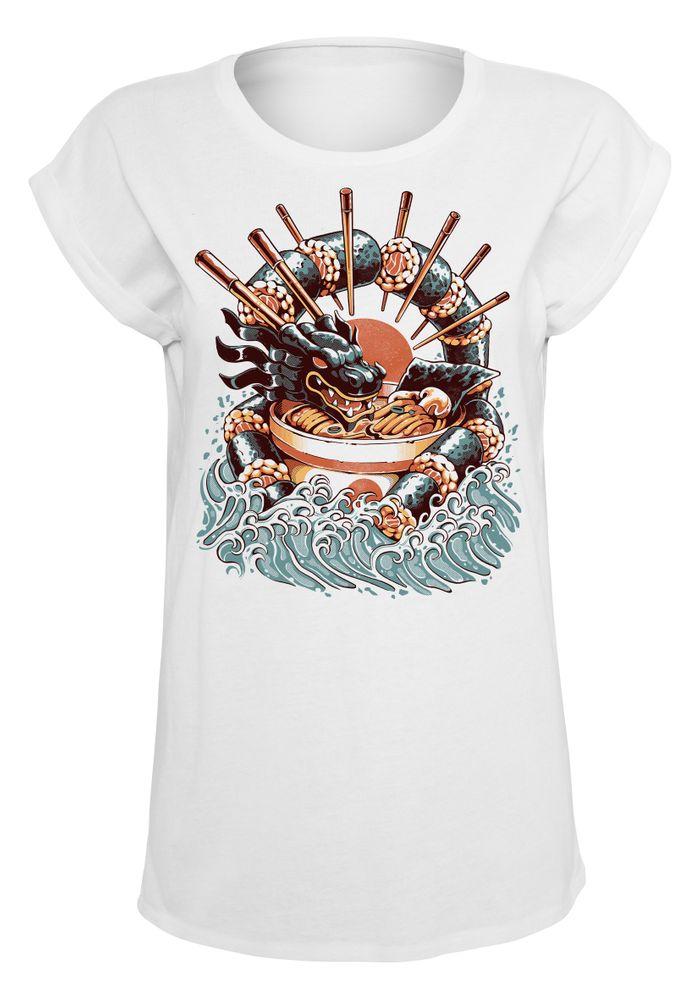 Ilustrata - Ramen Sushi Dragon - Girlshirt