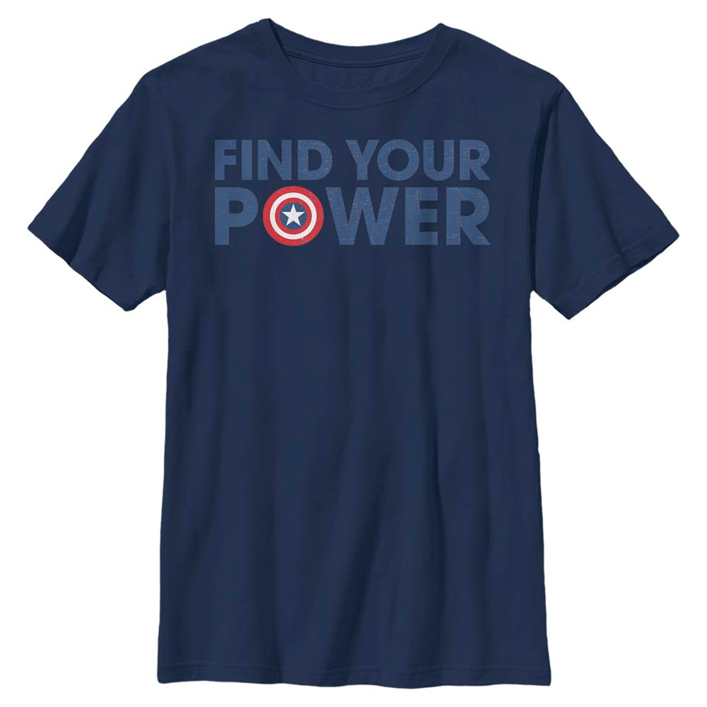 Captain America - Shield Power - Kinder-Shirt