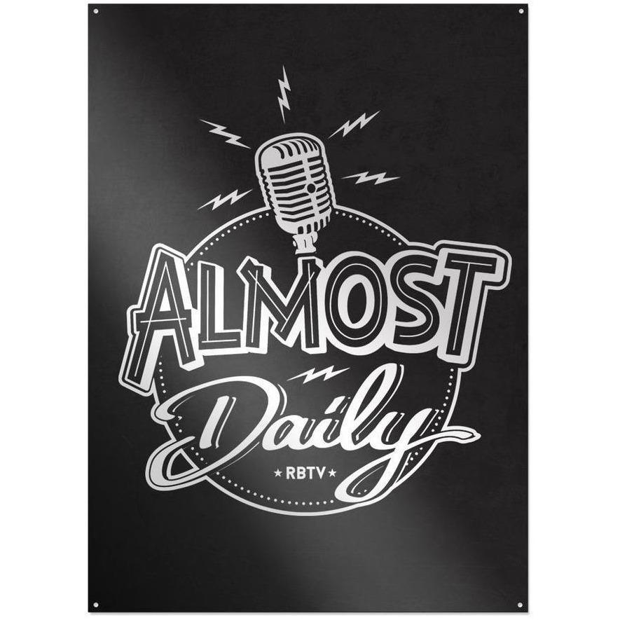 Rocket Beans TV - Almost Daily - Metallschild