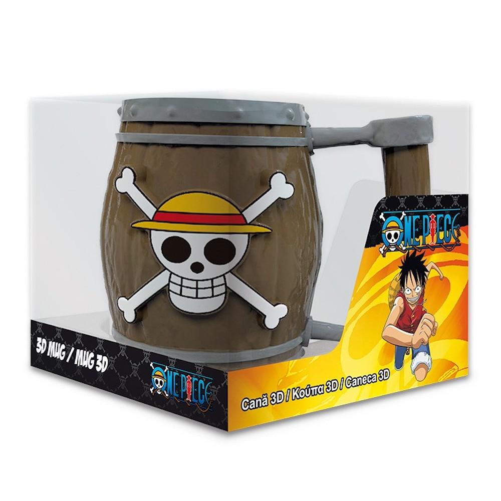 One Piece - Straw Hat Pirates Barrel - Mug