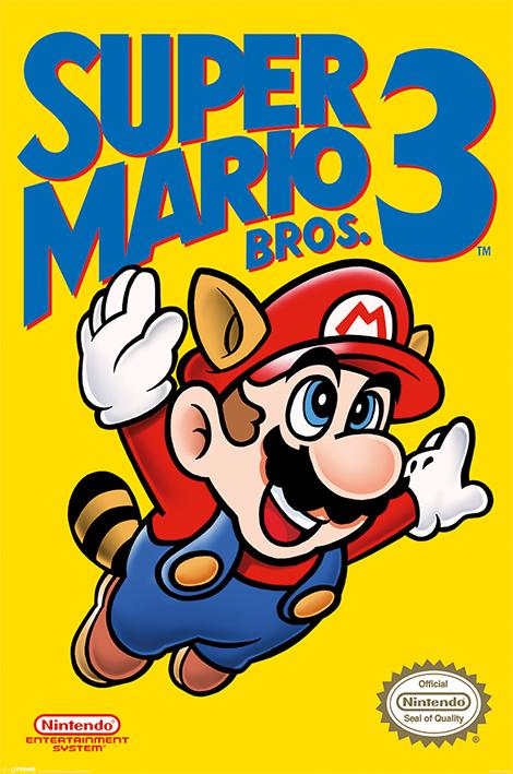 Super Mario - Bros. 3  - Poster | yvolve Shop