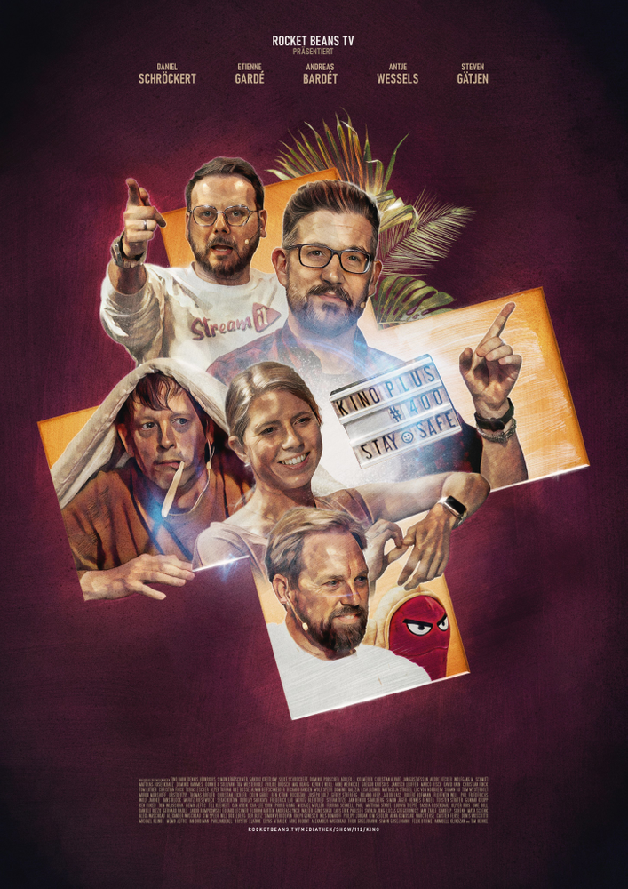 Rocket Beans TV - Kino Plus #400 - Poster | yvolve Shop