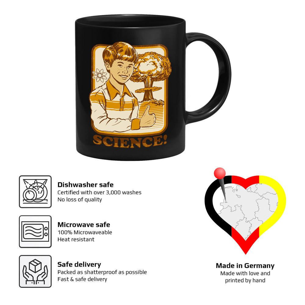 Steven Rhodes - Science! - Tasse