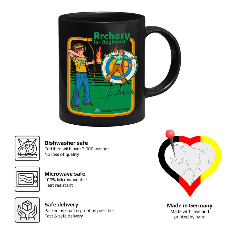 Steven Rhodes - Archery for Beginners - Mug