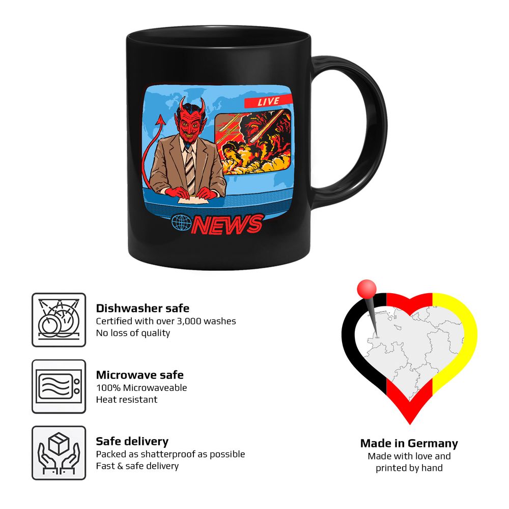 Steven Rhodes - Breaking News - Tasse