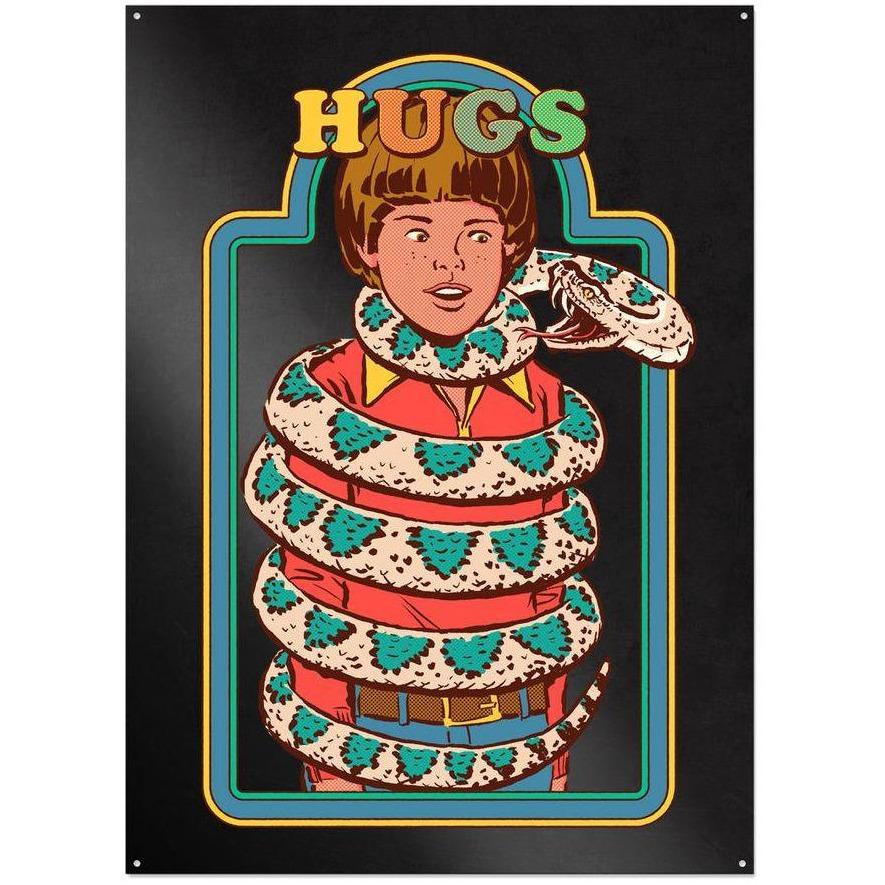 Steven Rhodes - Hugsss - Metallschild