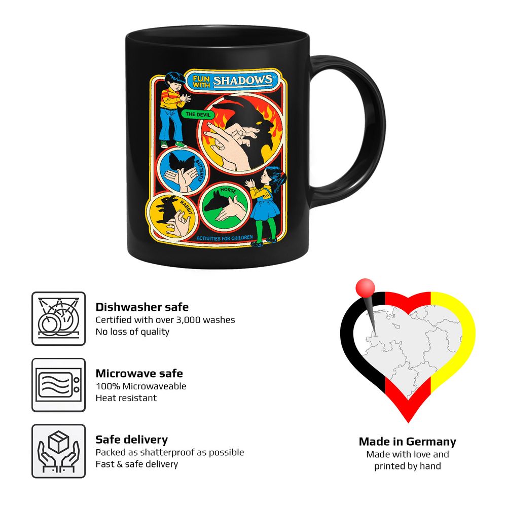 Steven Rhodes - Fun with Shadows - Tasse