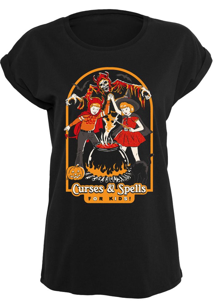 Steven Rhodes - Curses & Spells - Girlshirt