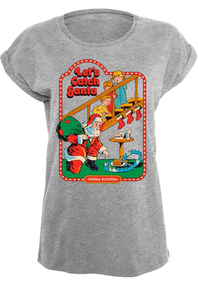 Steven Rhodes - Let's Catch Santa - Girlshirt