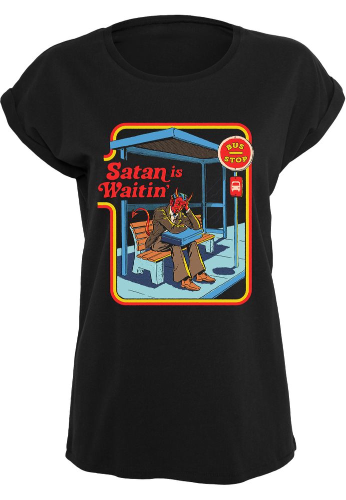 Steven Rhodes - Satan is Waitin' - Girlshirt