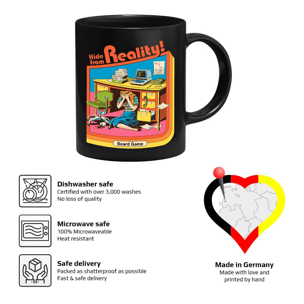 Steven Rhodes - Hide From Reality - Tasse