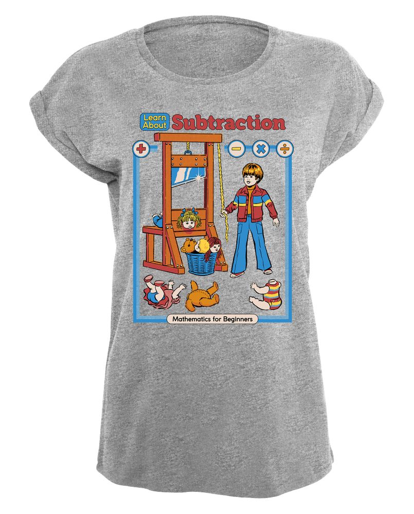 Steven Rhodes - Learn About Subtraction - Girlshirt