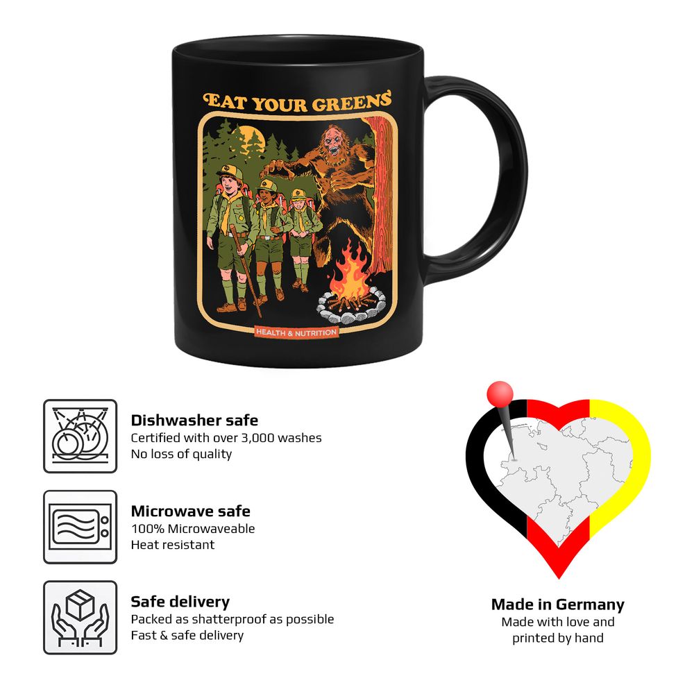 Steven Rhodes - Eat Your Greens - Tasse