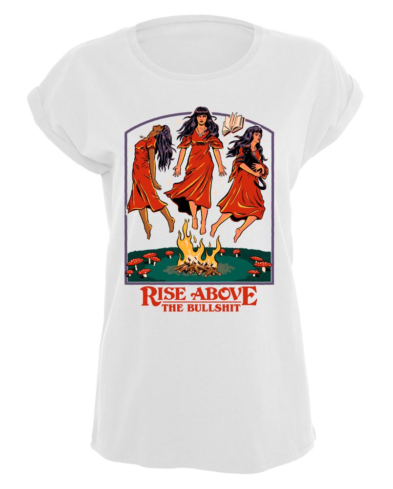 Steven Rhodes - Rise above Bullshit - Girlshirt