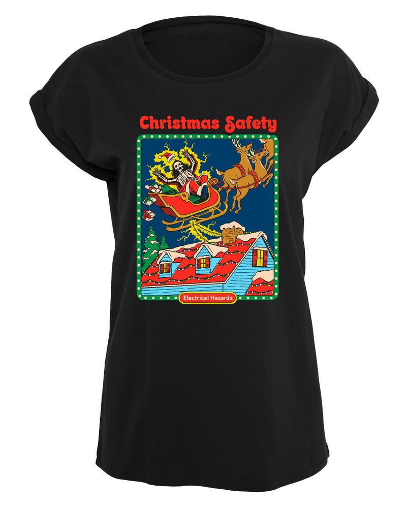 Steven Rhodes - Christmas Safety - Girlshirt