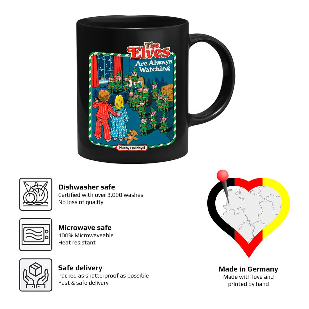 Steven Rhodes - The Elves are watching - Mug