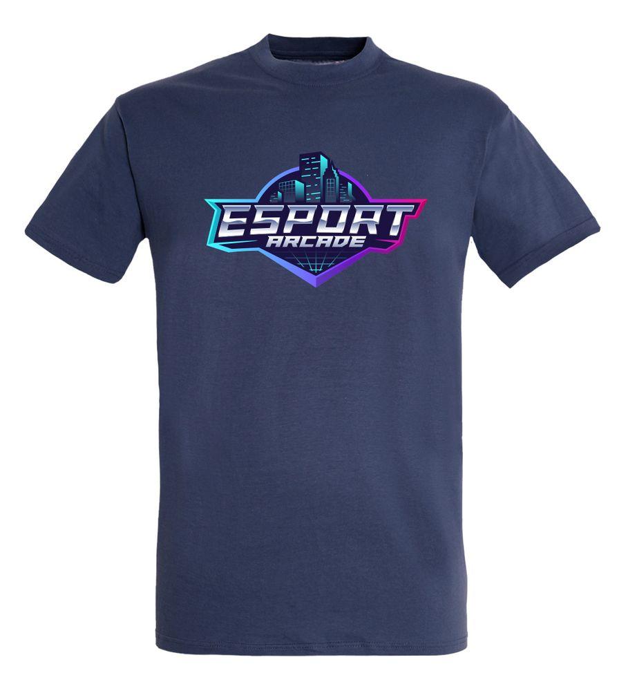 Esport Arcade - Logo navy - T-Shirt | yvolve Shop