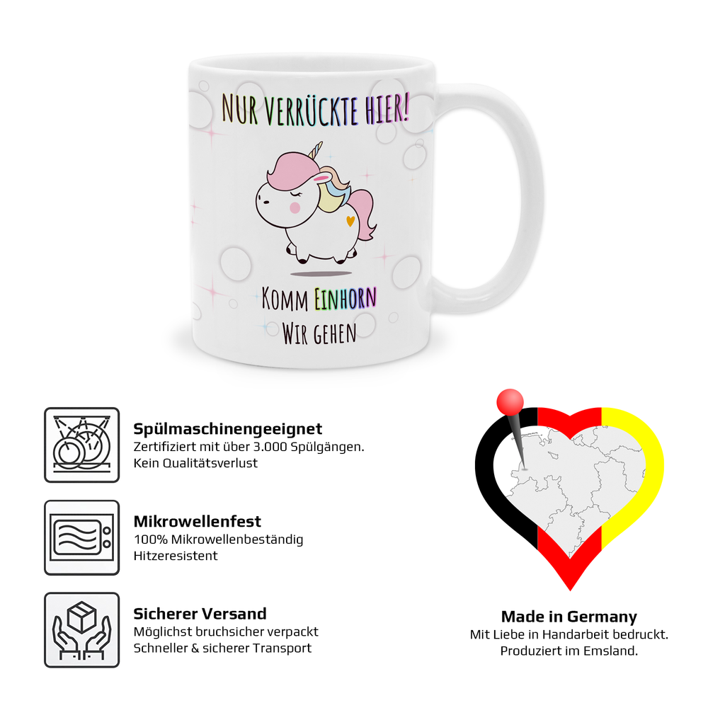 yvolve - Only Crazy People Here - Mug