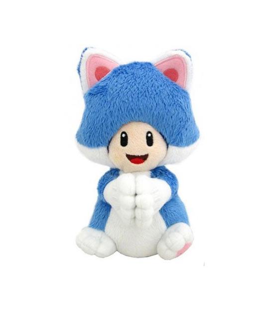 Super Mario - Toad Cat - Magnetic Cuddly Toy