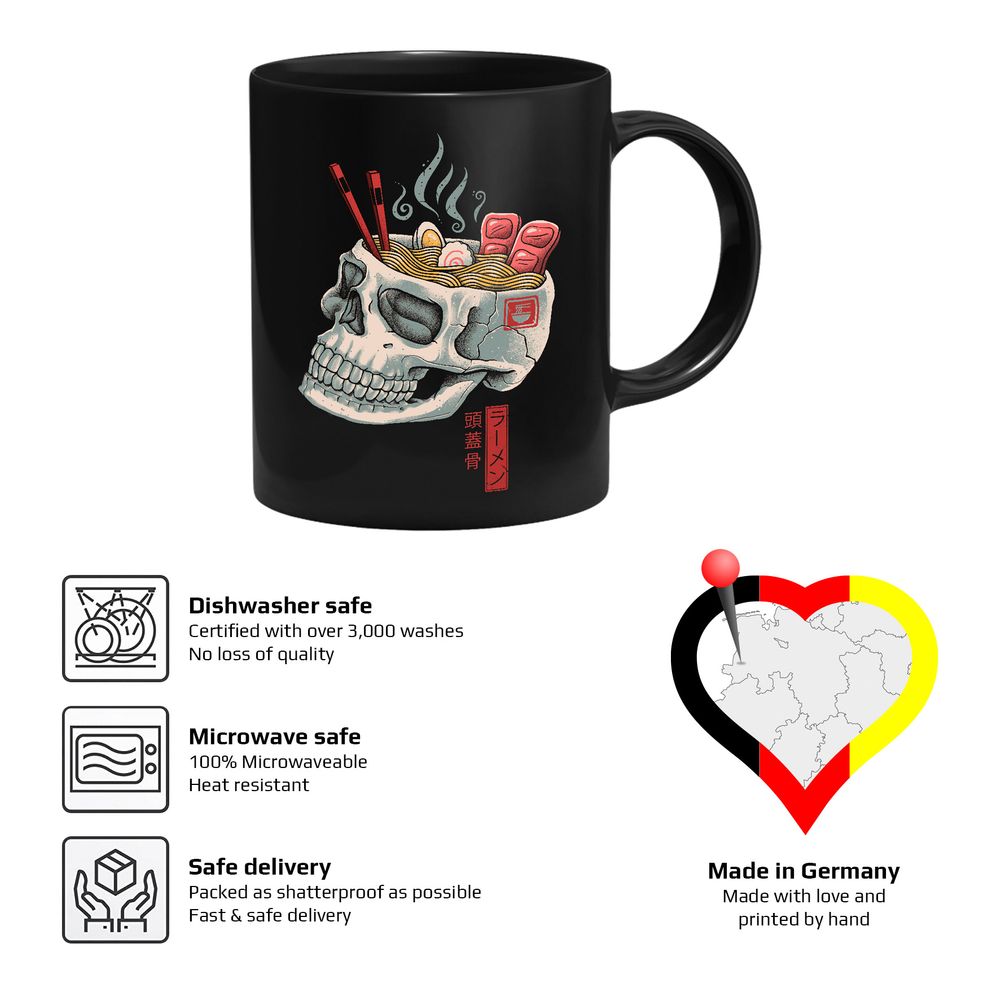 Vincent Trinidad - Ramen Skull - Mug
