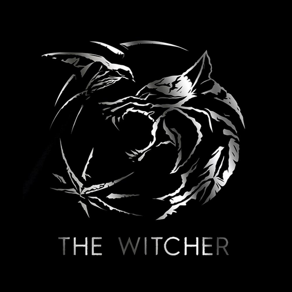 The Witcher - Silver Ink Logo - T-Shirt