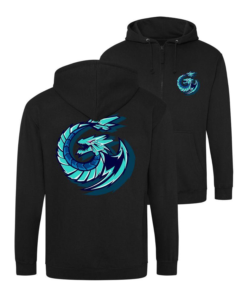 Juliversal - Eisdrache - Zip-Hoodie | yvolve Shop