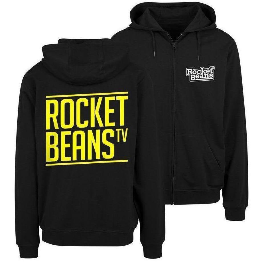 Rocket Beans TV - Slant Typo - Zipper