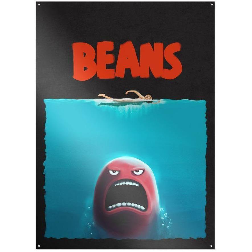 Rocket Beans TV - JAWS - Metallschild