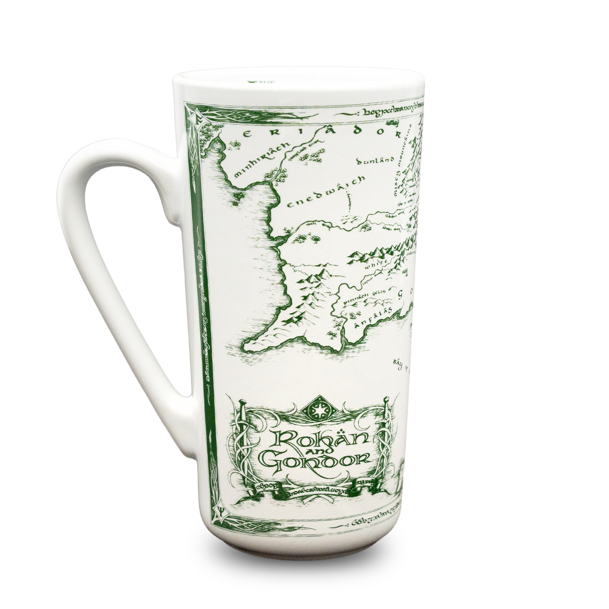 Lord of the Rings - White Map - Mug