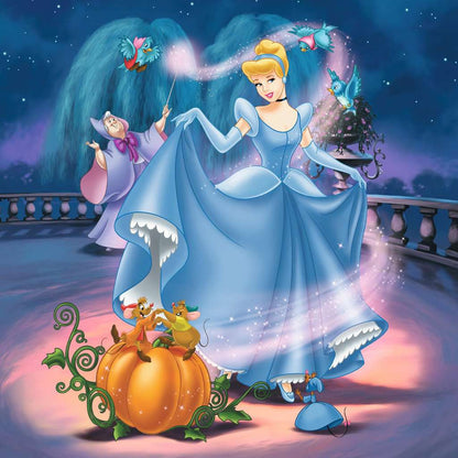 Disney Princess - 3-Puzzle-Set